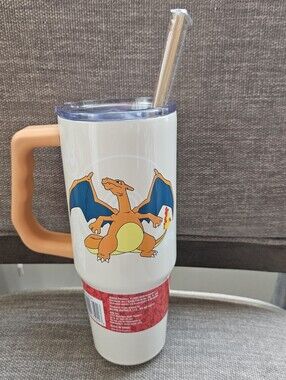 Pokemon Charizard Stainless Steel Tumbler 30oz. New